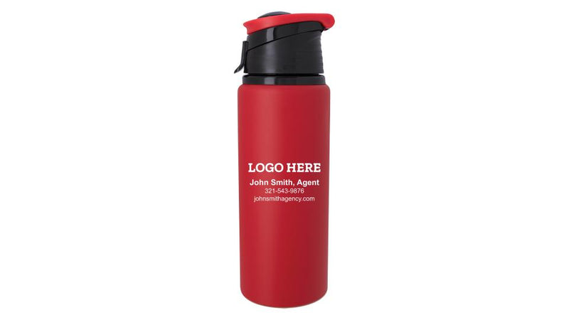 24 OZ. VELVET TOUCH ALUMINUM BOTTLE