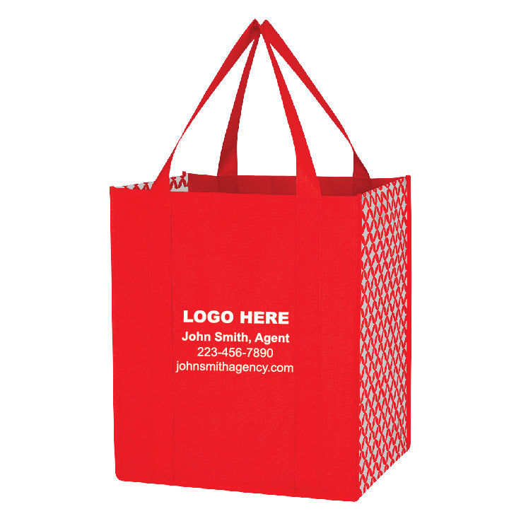 NON-WOVEN FREQUENT SHOPPER TOTE BAG