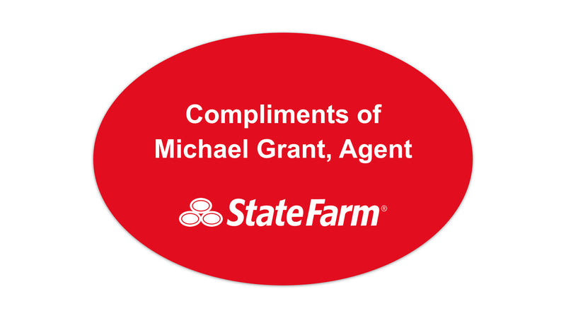 4'x6' Oval Bumper Sticker
