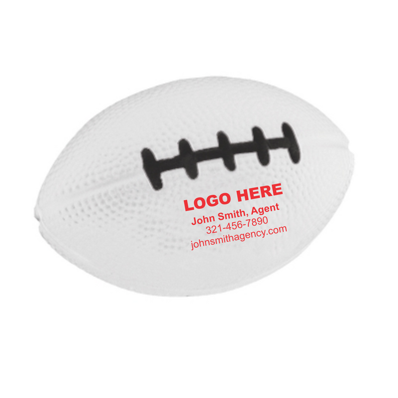 Football Shaped Stress Reliever